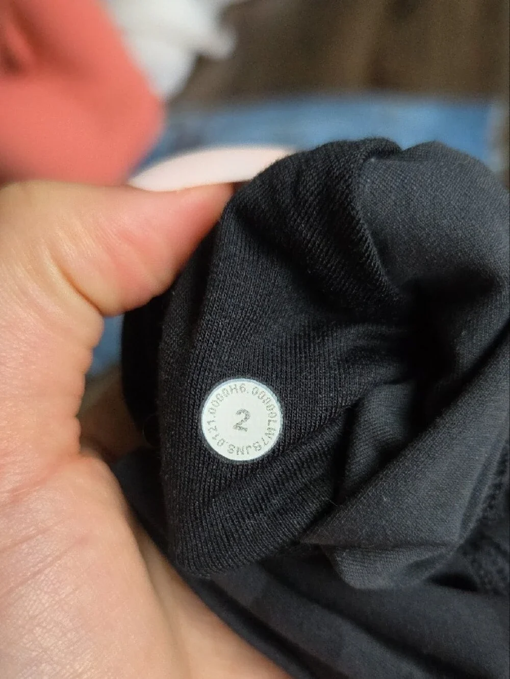 Lululemon Black Camo Biker Short Size 2
